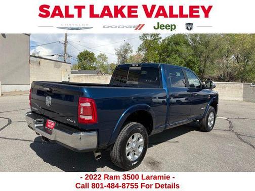 2022 RAM 3500 Laramie Crew Cab 4x4 6'4' Box