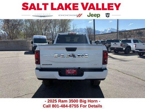 2025 RAM 3500 Big Horn Crew Cab 4x4 8' Box