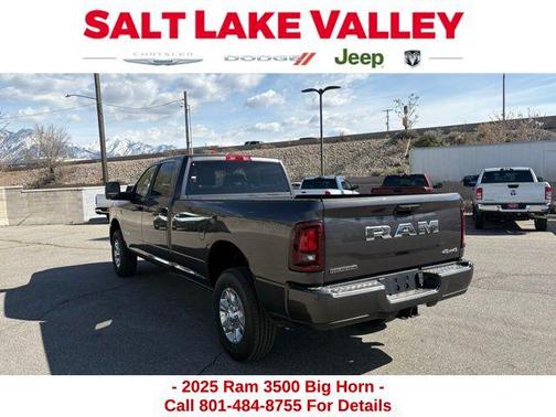 2025 RAM 3500 Big Horn Crew Cab 4x4 8' Box