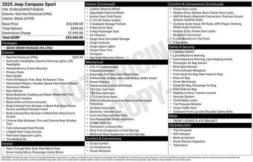 2025 Jeep Compass Sport