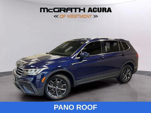 Atlantic Blue Metallic 2022 Volkswagen Tiguan 2.0T SE 4MOTION