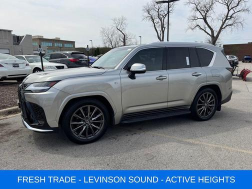 Atomic Silver 2024 Lexus LX 600 F SPORT