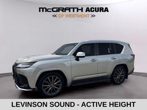 Atomic Silver 2024 Lexus LX 600 F SPORT