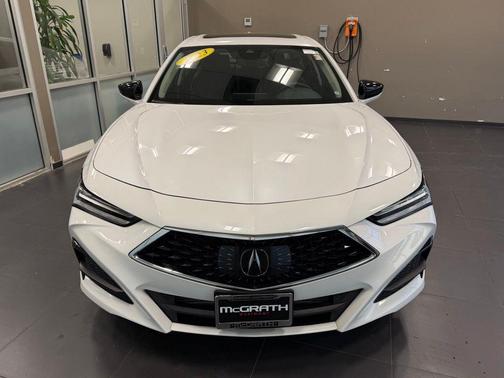 Platinum White Pearl 2023 Acura TLX FWD