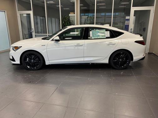Platinum White Pearl 2026 Acura Integra FWD A-Spec with Technology