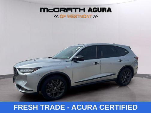 Lunar Silver Metallic 2024 Acura MDX A-SPEC