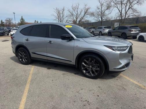 Lunar Silver Metallic 2024 Acura MDX A-SPEC