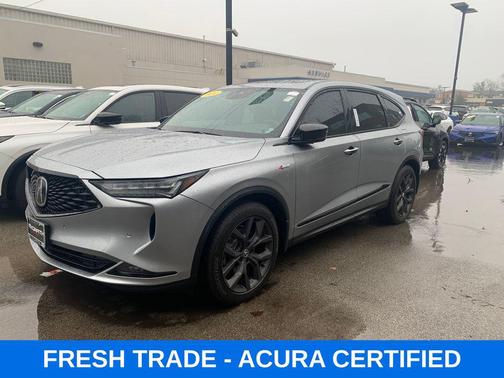 Lunar Silver Metallic 2024 Acura MDX A-SPEC