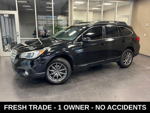 Crystal Black Silica 2017 Subaru Outback 2.5i Premium