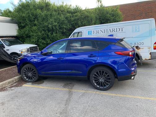 Apex Blue Pearl 2022 Acura RDX A-Spec Advance Package