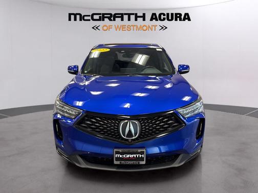 Apex Blue Pearl 2022 Acura RDX A-Spec Advance Package