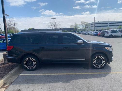 Flight Blue 2021 Lincoln Navigator Black Label