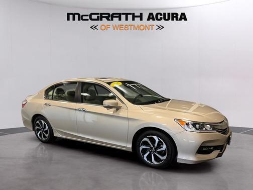 Champagne Frost Pearl 2017 Honda Accord EX-L w/Navigation & Honda Sensing
