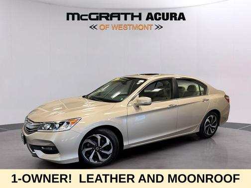 Champagne Frost Pearl 2017 Honda Accord EX-L w/Navigation & Honda Sensing