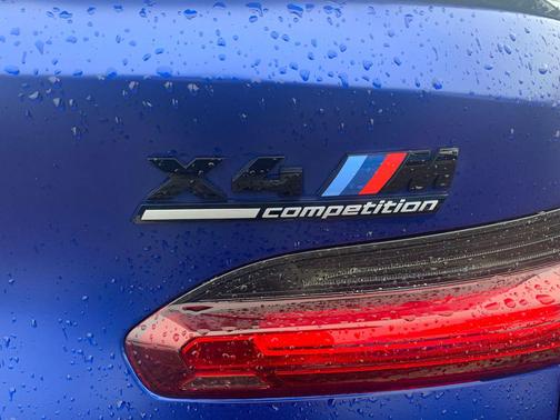 Marina Bay Blue Metallic 2022 BMW X4 M AWD