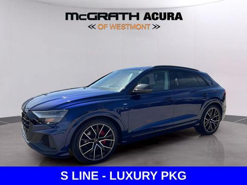 Navarra Blue Metallic 2023 Audi Q8 55 Prestige