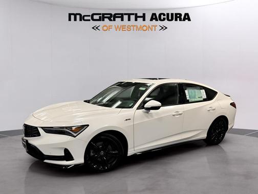 Platinum White Pearl 2026 Acura Integra FWD A-Spec with Technology