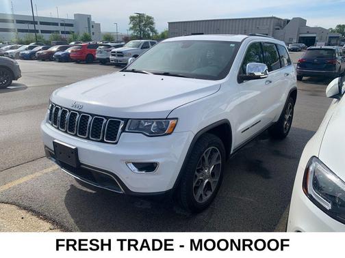 Bright White Clearcoat 2019 Jeep Grand Cherokee Limited