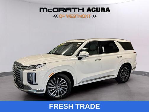 Hyper White 2024 Hyundai PALISADE Calligraphy