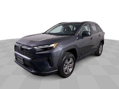 Magnetic Gray Metallic 2025 Toyota RAV4 Hybrid SE