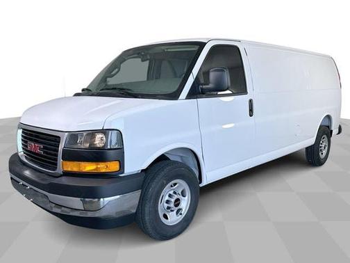 Summit White 2026 GMC Savana 3500 3500 Extended Wheelbase, Work Van, RWD