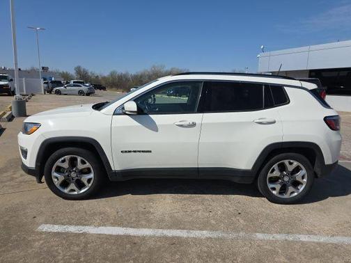 White Clearcoat 2021 Jeep Compass Limited