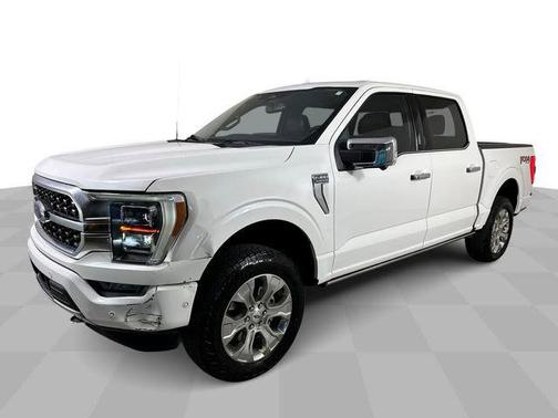 STAR WHITE METALLIC TRICOAT 2022 Ford F-150 Platinum