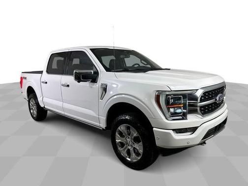 STAR WHITE METALLIC TRICOAT 2022 Ford F-150 Platinum