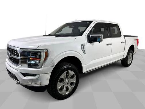 STAR WHITE METALLIC TRICOAT 2022 Ford F-150 Platinum