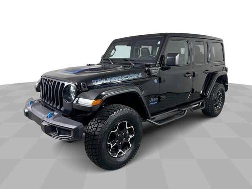 Black Clearcoat 2022 Jeep Wrangler Unlimited 4xe Rubicon