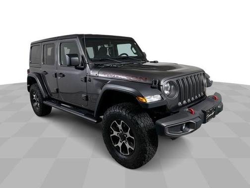 Granite Crystal Metallic Clearcoat 2018 Jeep Wrangler Unlimited Rubicon