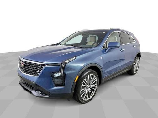 Deep Sea Metallic 2024 Cadillac XT4 Premium Luxury