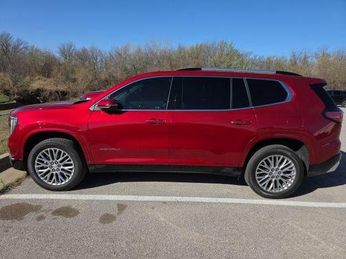 Volcanic Red Tintcoat 2024 GMC Acadia Denali
