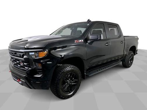 Black 2026 Chevrolet Silverado 1500 Custom Trail Boss