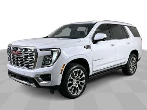 Glacier White Tricoat 2026 GMC Yukon Denali