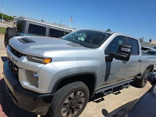 Silver Ice Metallic 2020 Chevrolet Silverado 2500 Custom