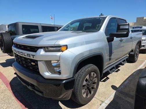Silver Ice Metallic 2020 Chevrolet Silverado 2500 Custom