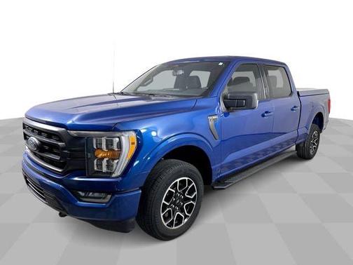 ATLAS BLUE METALLIC 2022 Ford F-150 XLT