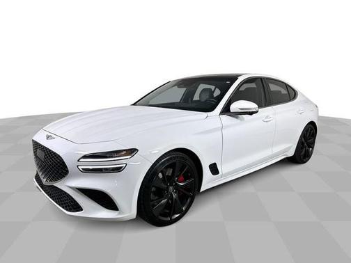 Alta White 2023 Genesis G70 3.3T RWD