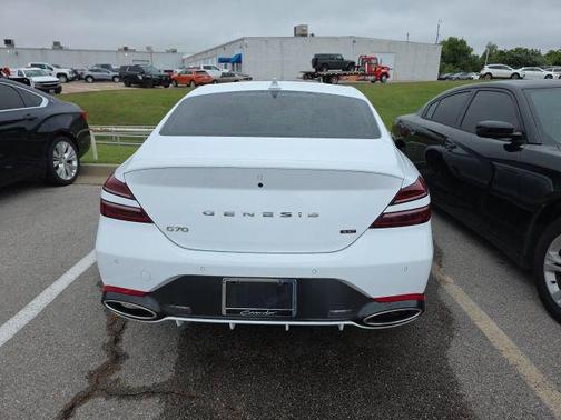 Alta White 2023 Genesis G70 3.3T RWD