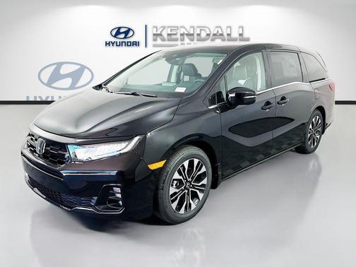 Crystal Black Pearl 2025 Honda Odyssey Elite