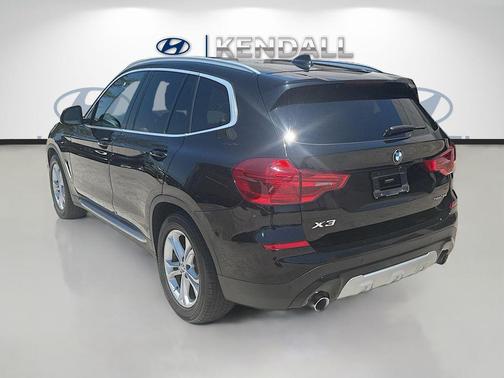 Jet Black 2019 BMW X3 sDrive30i