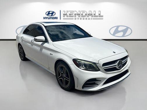 Polar White 2020 Mercedes-Benz AMG C 43 4MATIC