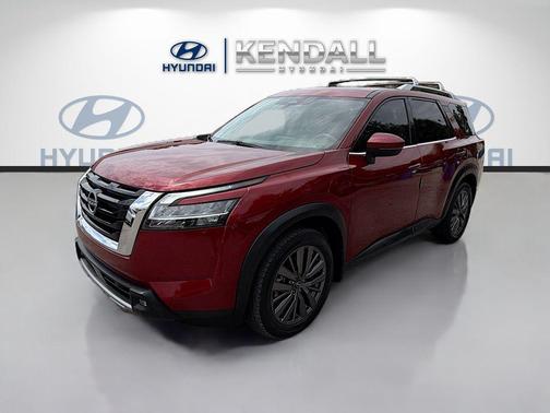 Scarlet Ember Tintcoat 2022 Nissan Pathfinder SL 2WD