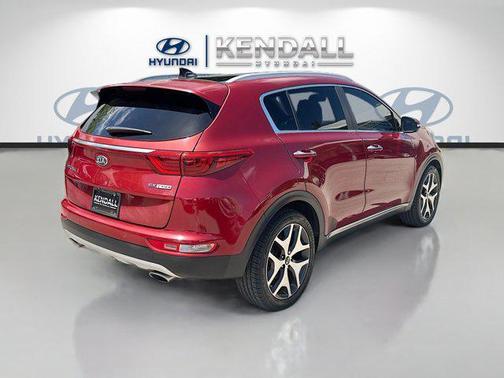 Hyper Red 2017 Kia Sportage SX Turbo