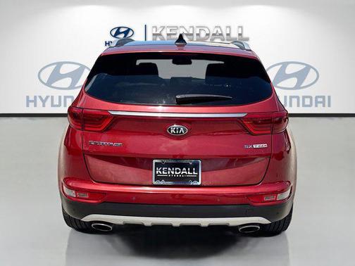 Hyper Red 2017 Kia Sportage SX Turbo