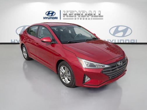Scarlet Red Pearl 2020 Hyundai ELANTRA SEL