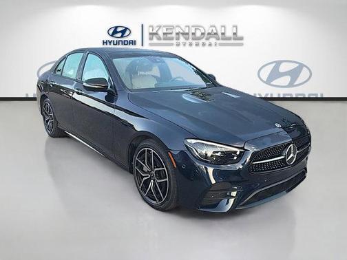 Nautical Blue Metallic 2023 Mercedes-Benz E-Class 4MATIC