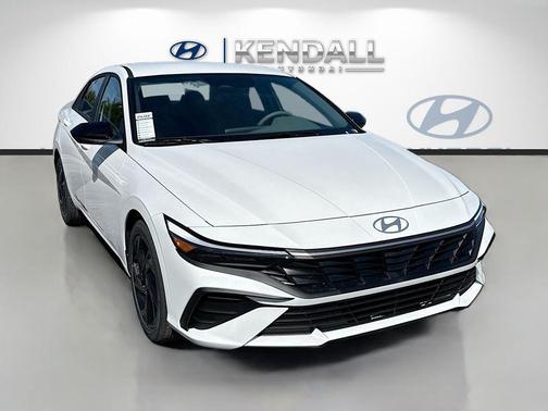Serenity White 2026 Hyundai ELANTRA Sport