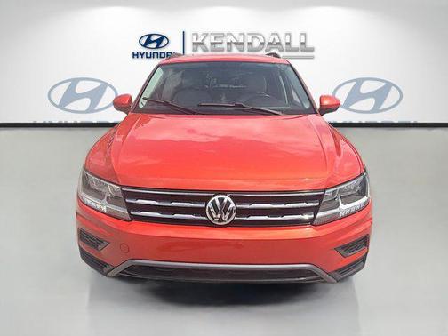 Orange Metallic 2019 Volkswagen Tiguan 2.0T SE